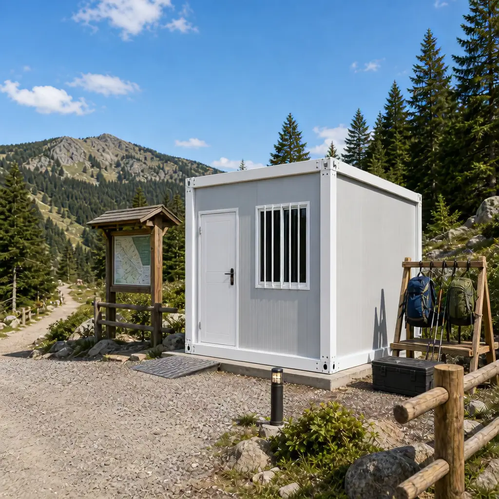 Remote outdoor modular room